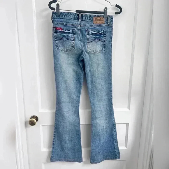Vintage 90's Y2K Mudd Flare Jeans RARE - Picture 2 of 6
